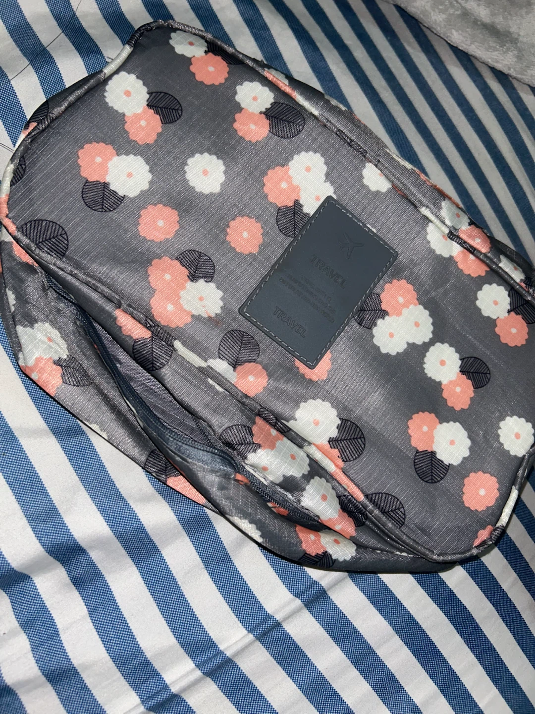 Floral Travel Toiletry Bag