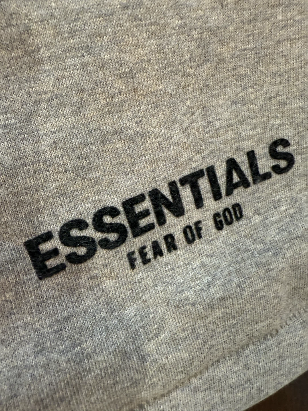 Fear of God Essentials Grey Sweat Shorts - Men's M and S - photo 4