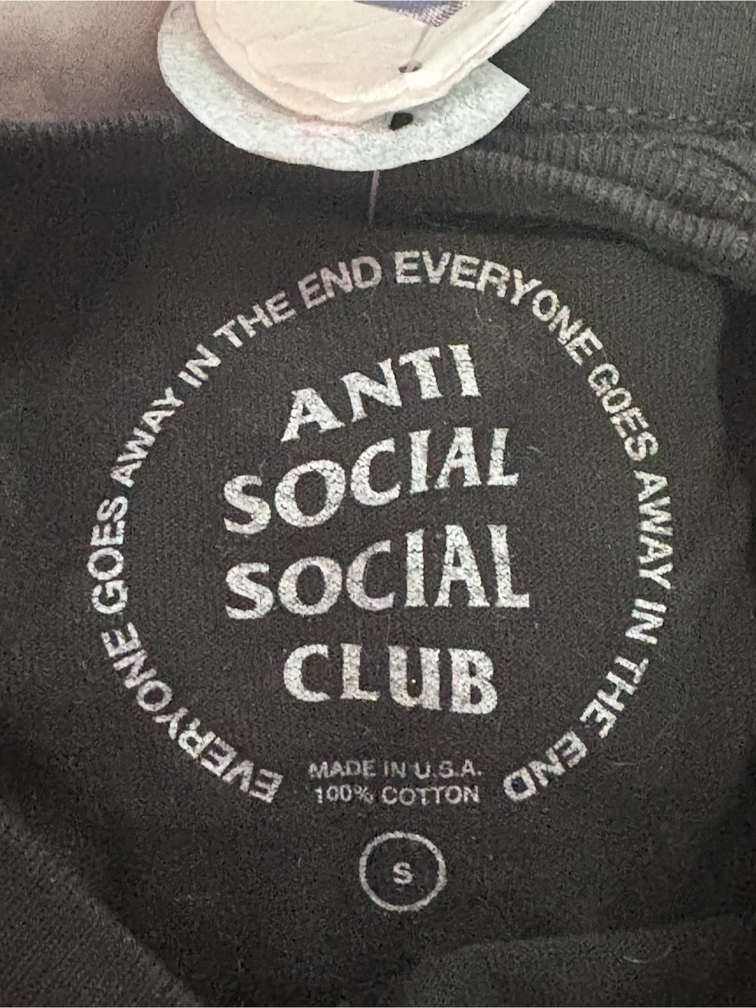 Anti Social Social Club T-Shirt Sz S ASSC - photo 4