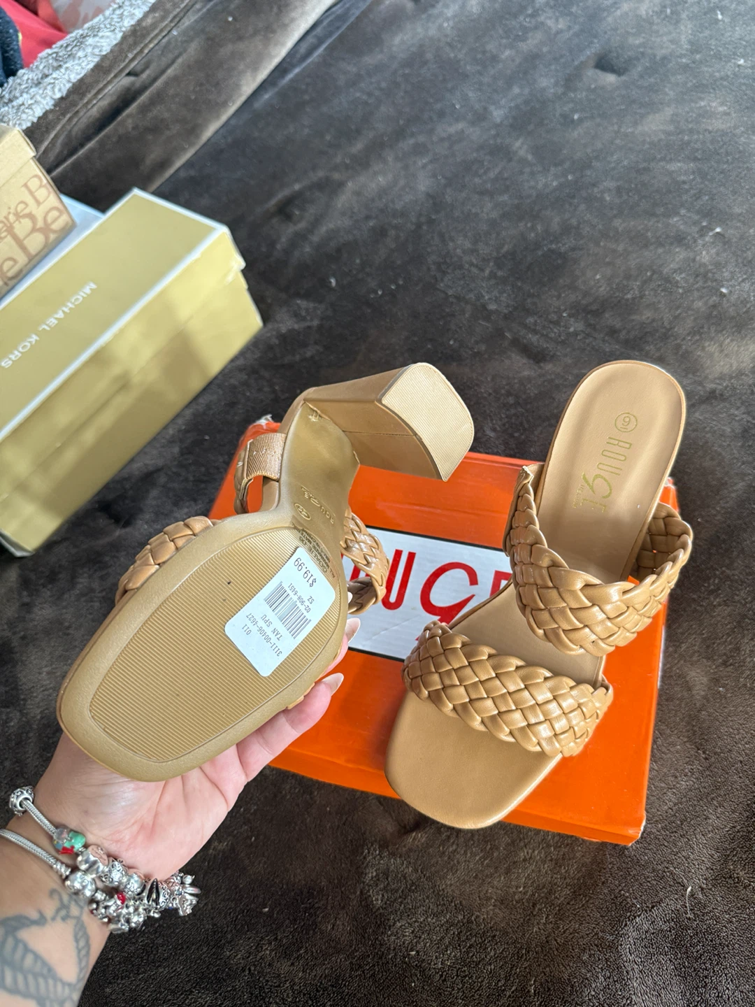 Steve Madden Women's Irenee Sandal Tan