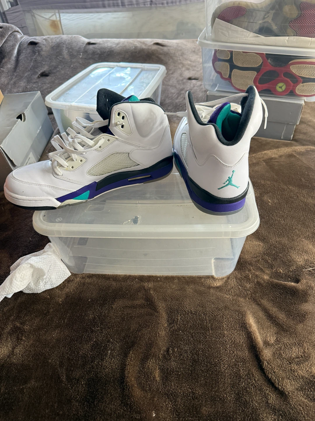 Air Jordan 5 "Grape" Sneakers