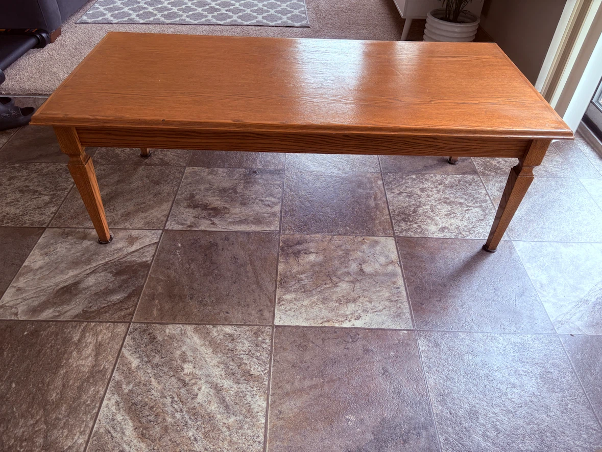Wooden Coffee Table - photo 3