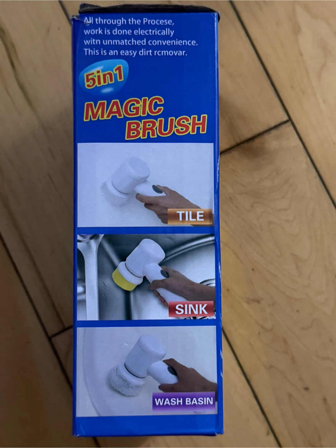 Brand new 5-in-1 Magic Brush Electric Cleaning Brush - photo 2