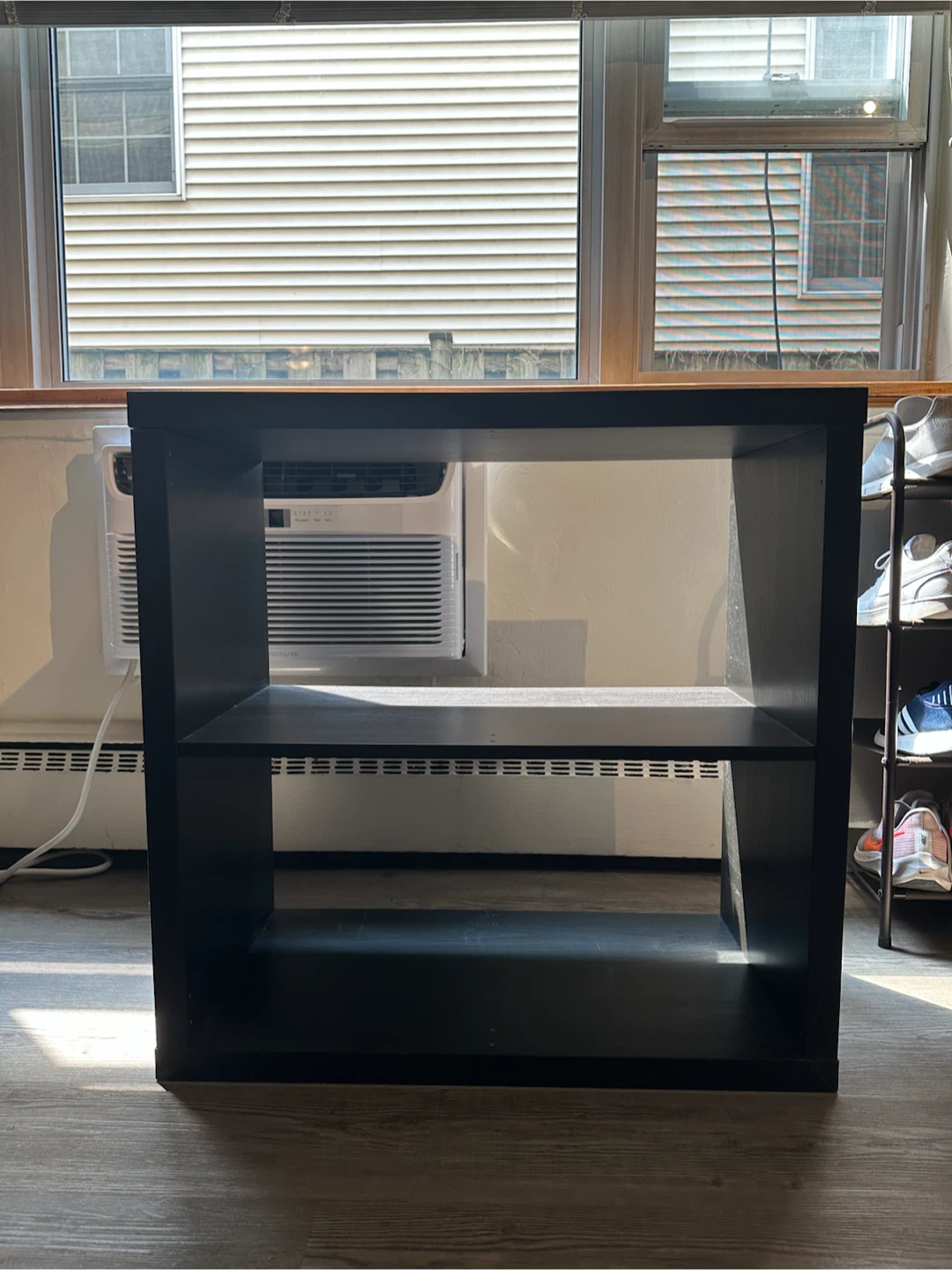 Black Cube Storage Unit