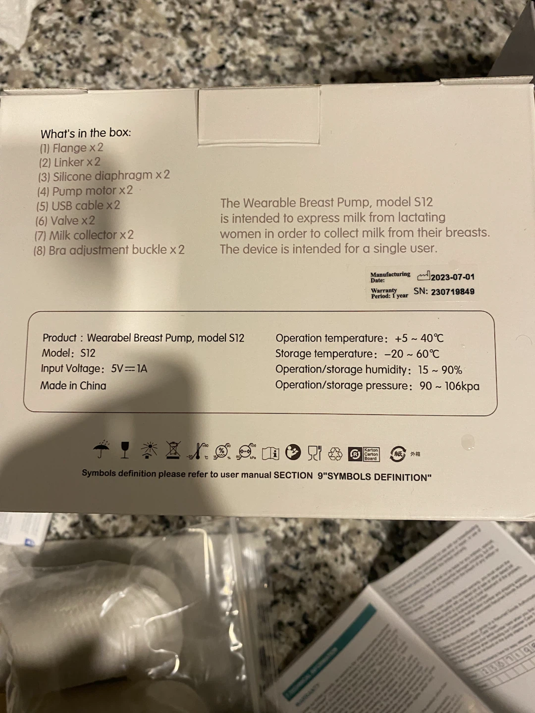 Wearable Electric Breast Pump S12 - photo 2