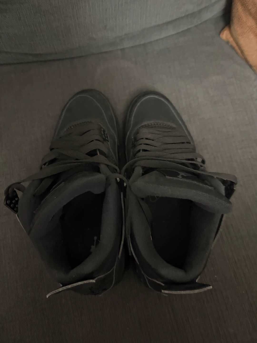 Air Jordan 4 'Black Cat' High-Top Sneakers - photo 4