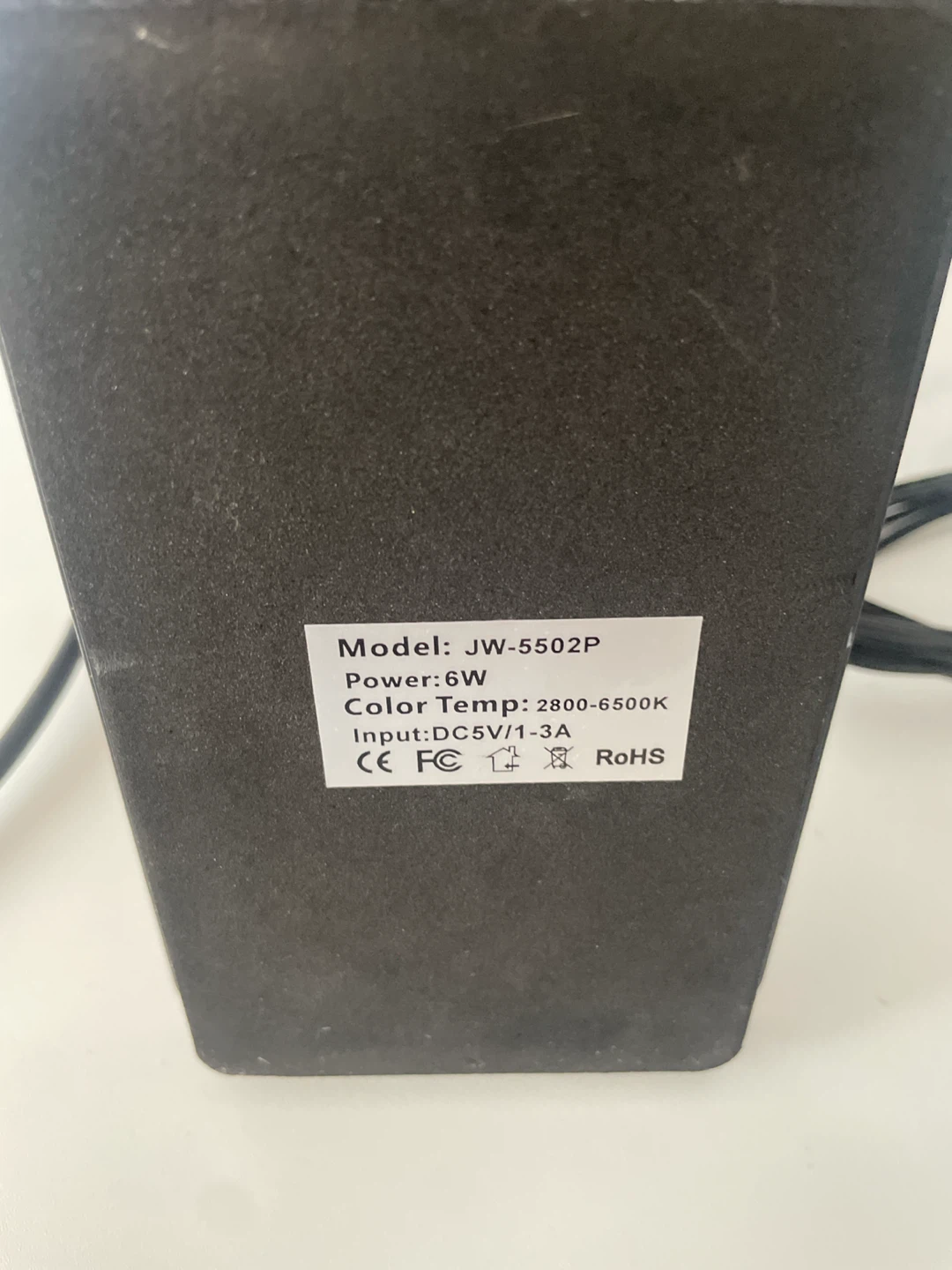 Black Foldable LED Desk Lamp - photo 3