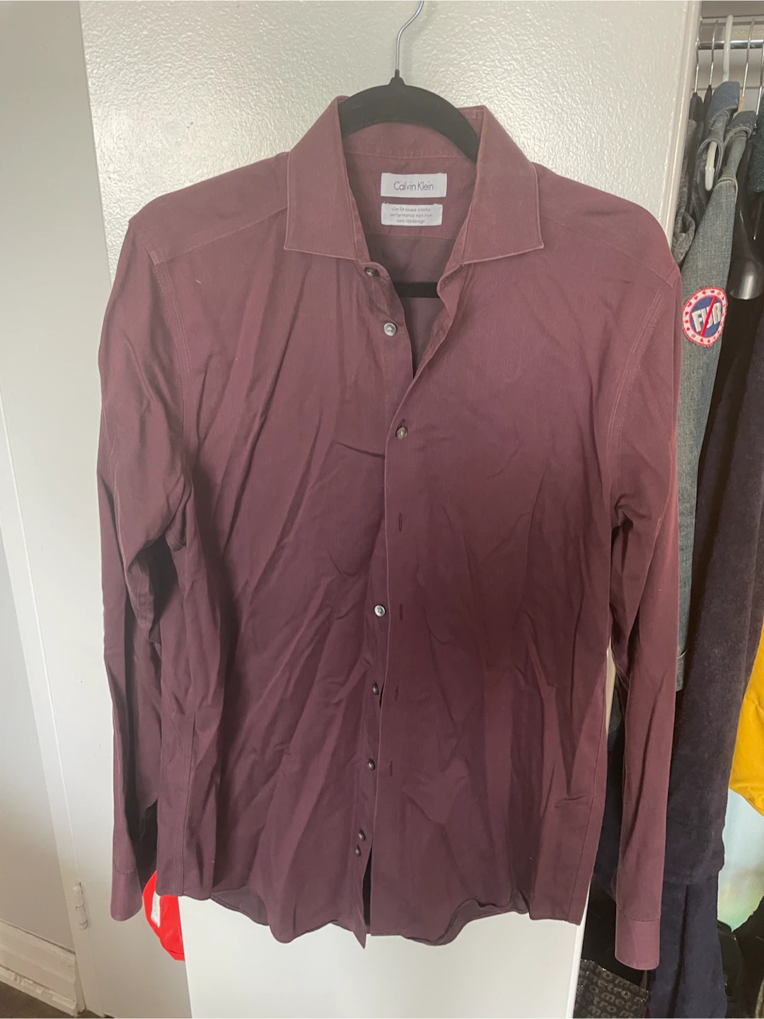 OBO! Two Calvin Klein shirts- Like new- Need ironing - photo 4