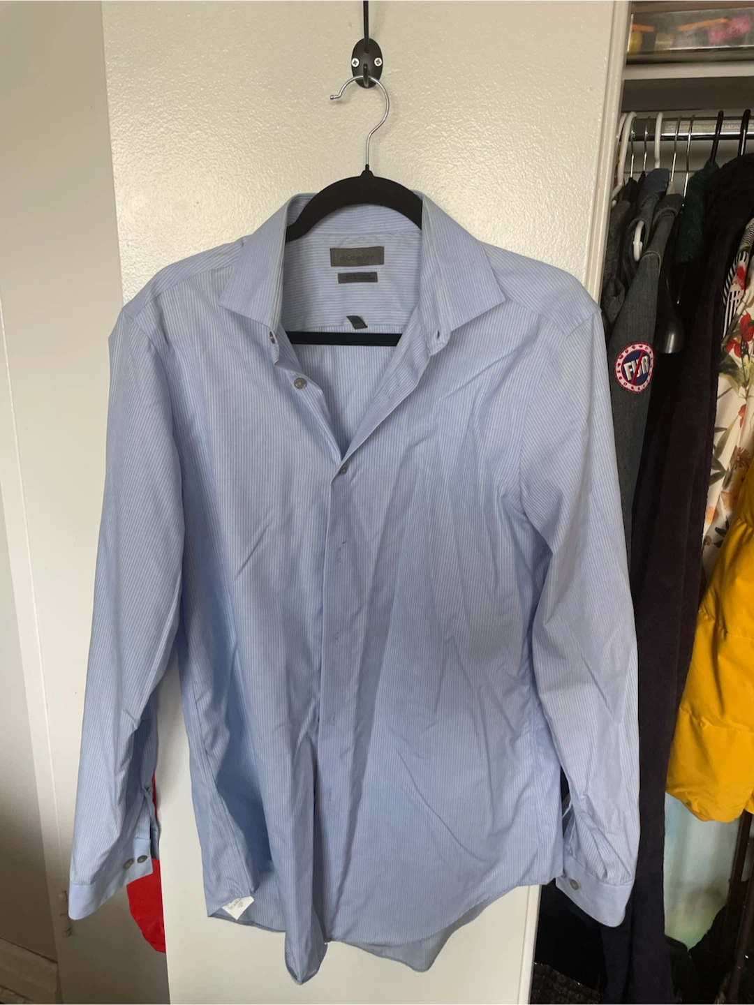 OBO! Two Calvin Klein shirts- Like new- Need ironing
