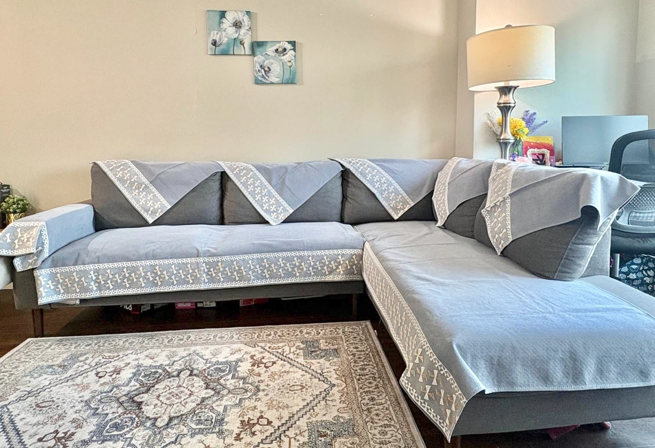 🛋️Structube Sectional Sofa | Very Good Condition | Custom Covers - photo 5