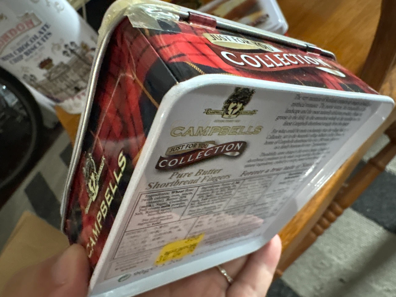 Campbells Collection Pure Butter Shortbread Fingers Tin - photo 2