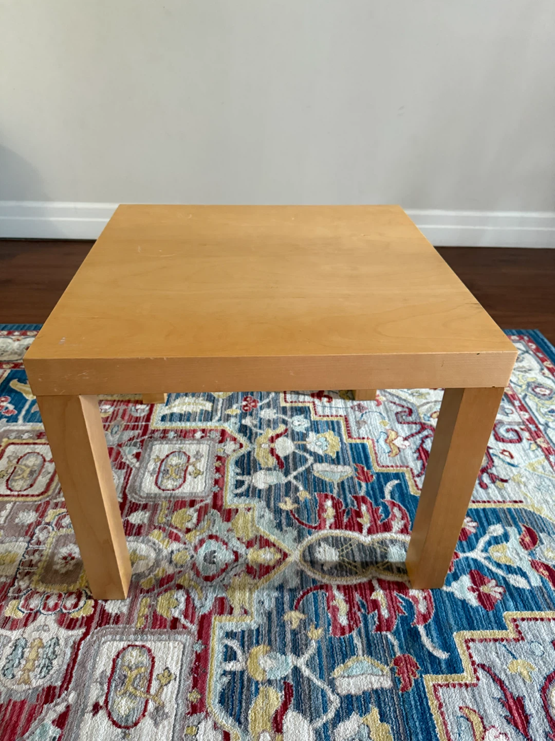 Light Wood Square Coffee Table - photo 4