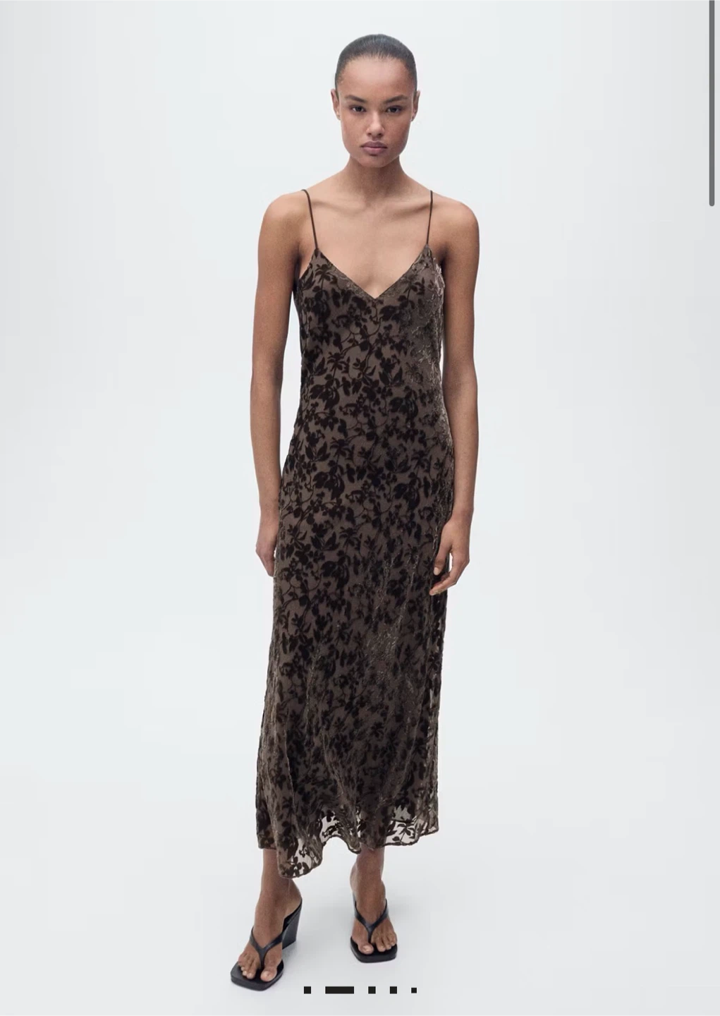Mango Maxi Slip Dress