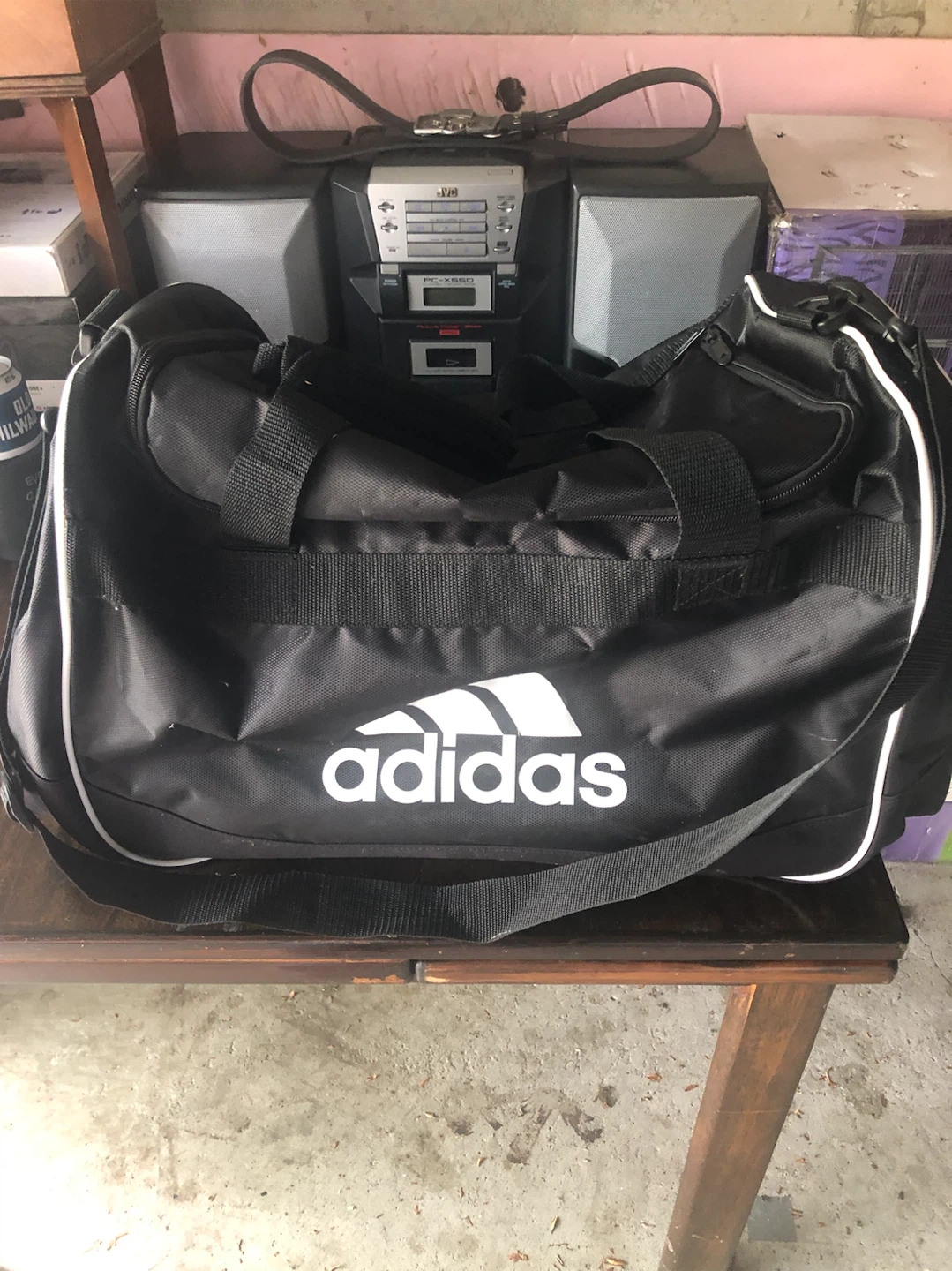 Adidas Black Duffel Bag - photo 2