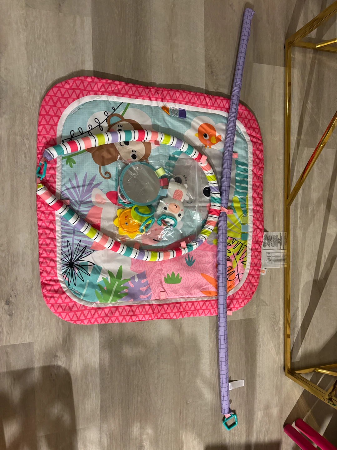 Baby Play Mat with Arch and Toys