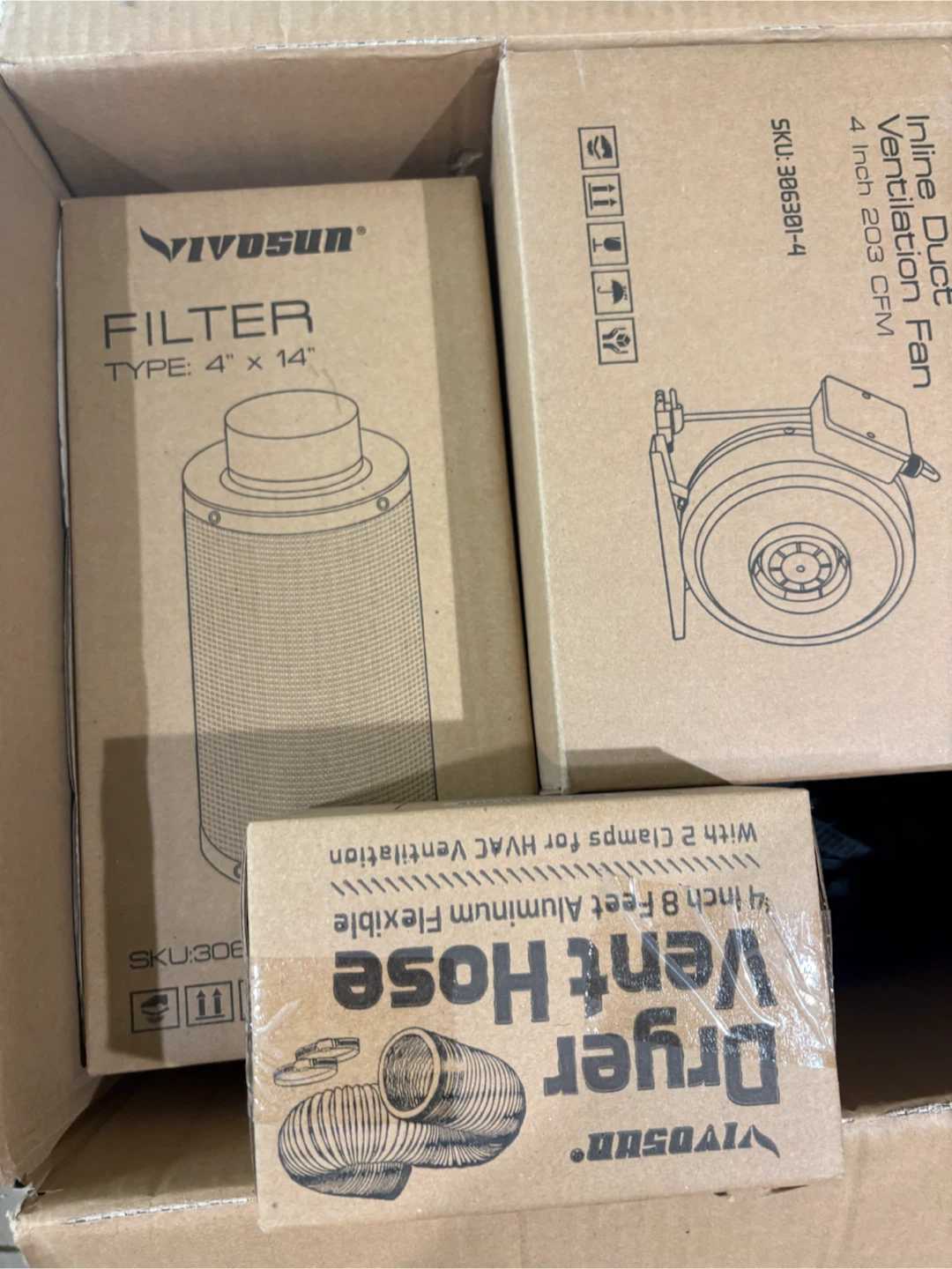 VIVOSUN 6 Inch Inline Duct Fan with Variable Speed Controller - photo 5