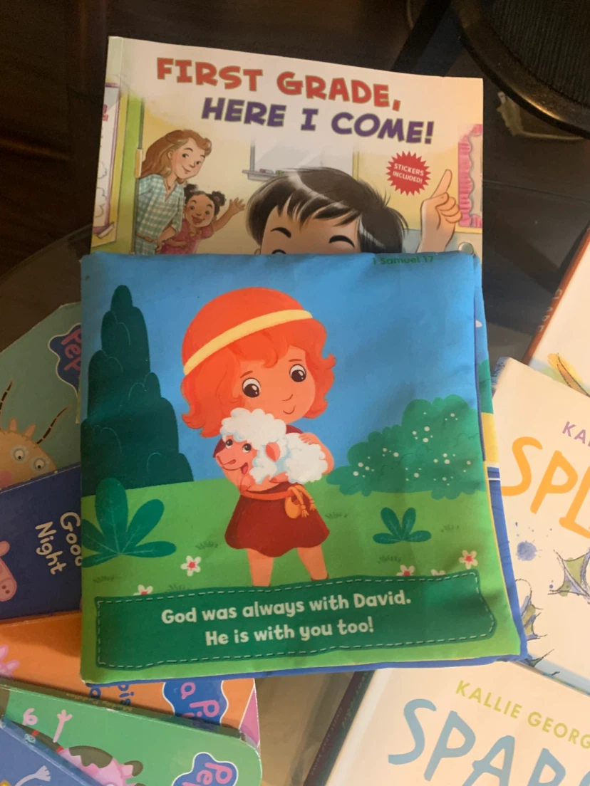 Bundle of Children's Books and Sesame Street Learning Toy - photo 5