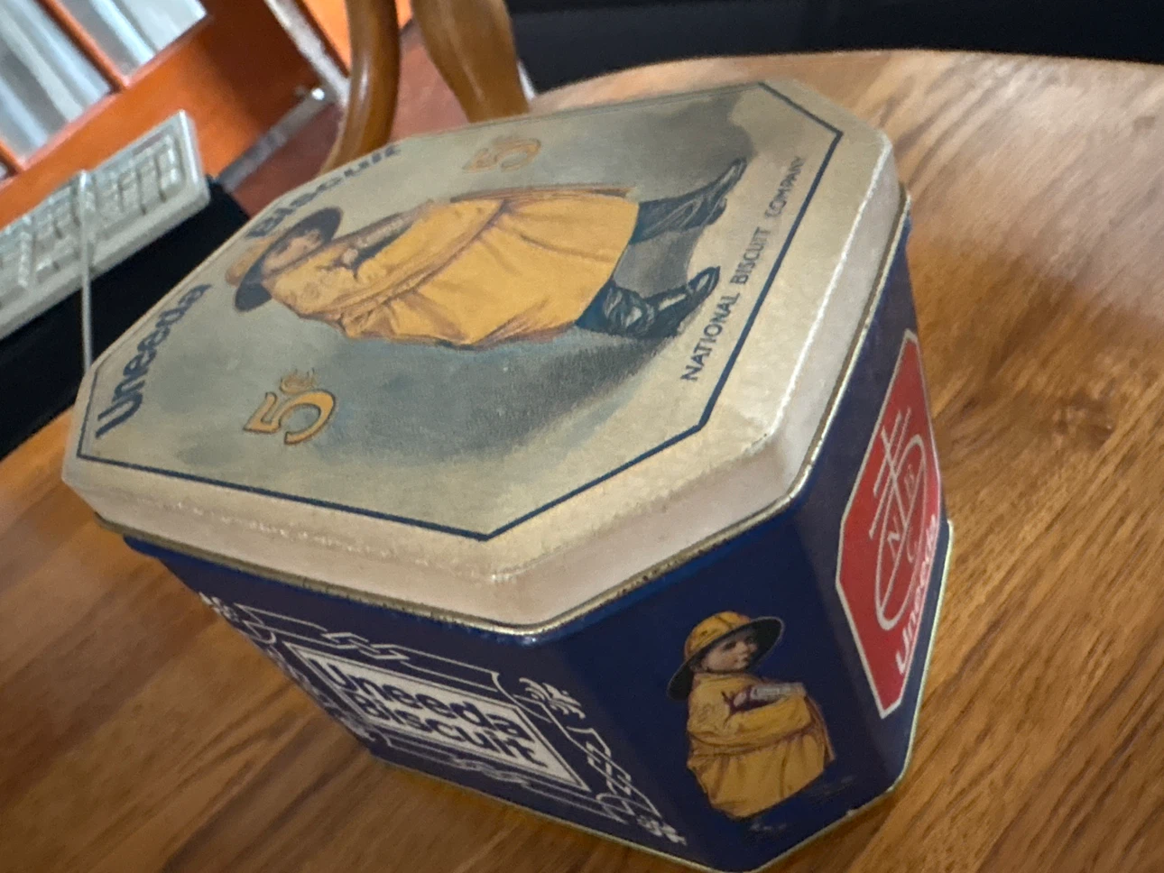 Vintage Uneeda Biscuit Tin