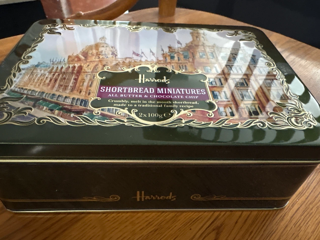 Harrods Shortbread Miniatures Tin