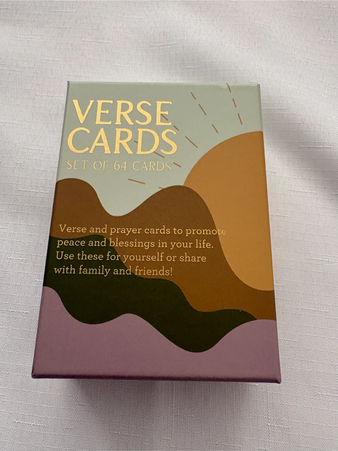 Bible Verse and Prayer Cards Set of 64