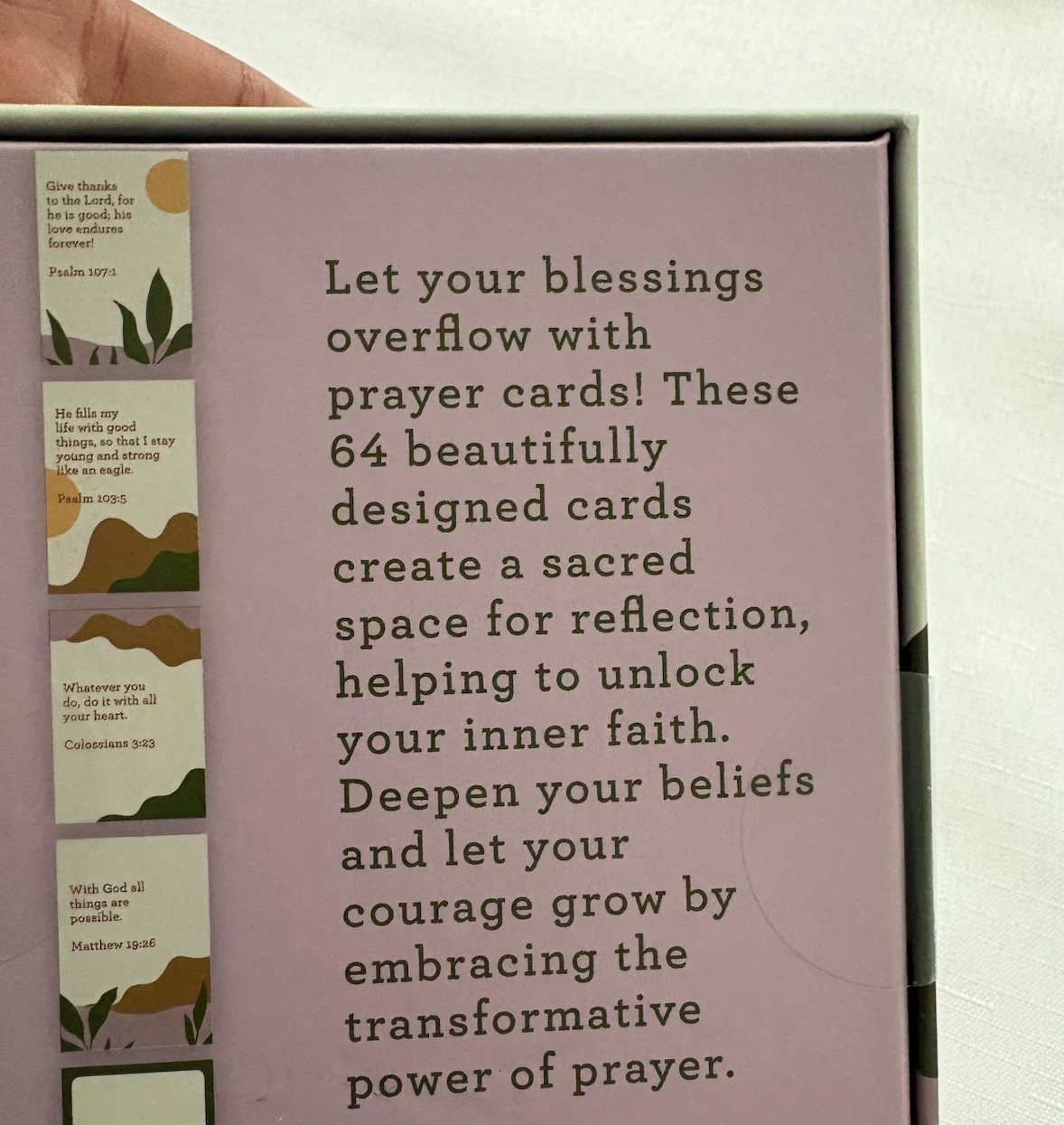 Bible Verse and Prayer Cards Set of 64 - photo 4