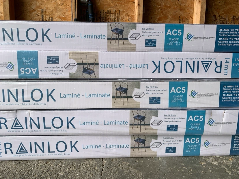 Brand New RAINLOK OSLO Laminate Flooring - 12mm Thick - photo 2