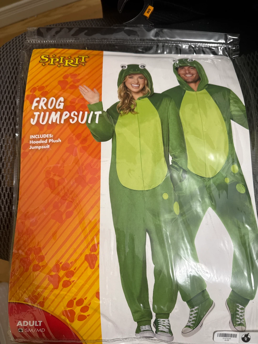 Frog Jumpsuit Costume - adult size  SM/MD
