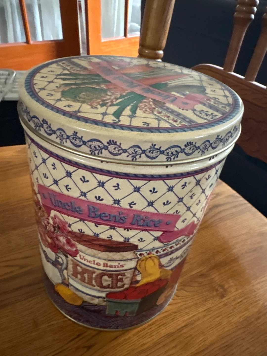 Vintage Uncle Ben's Rice Tin