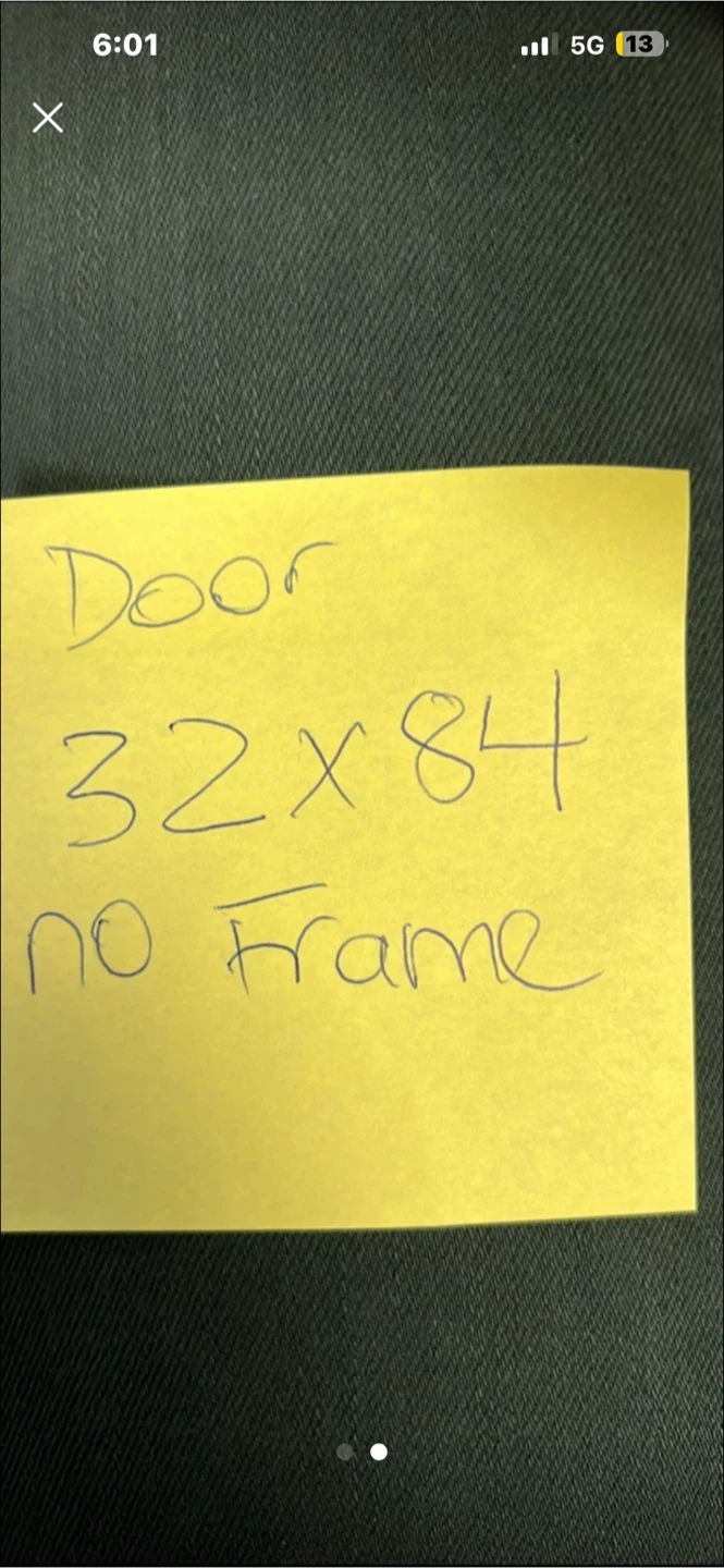 Exterior Door - 32x84 - No Frame - photo 2