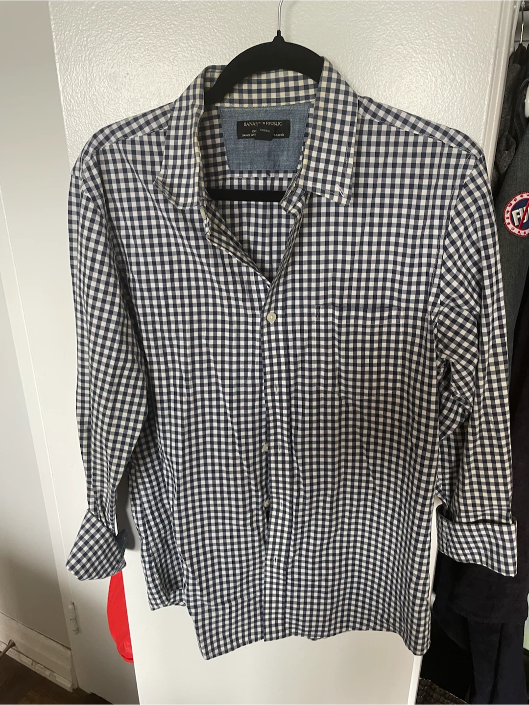 OBO! Banana Republic Shirt- Medium- Like New- needs ironing