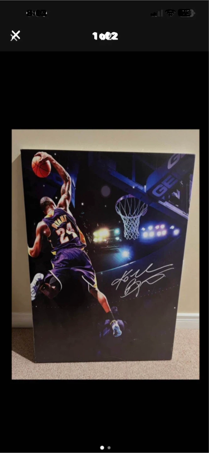 Kobe Bryant Canvas Print