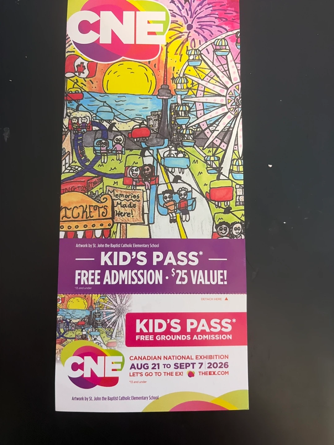 CNE Kid's Pass - Free Grounds Admission 2026