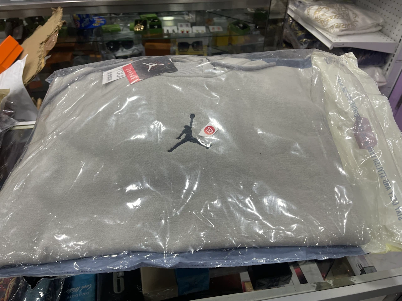 Jordan Men's Gray Sweatshirt - photo 2
