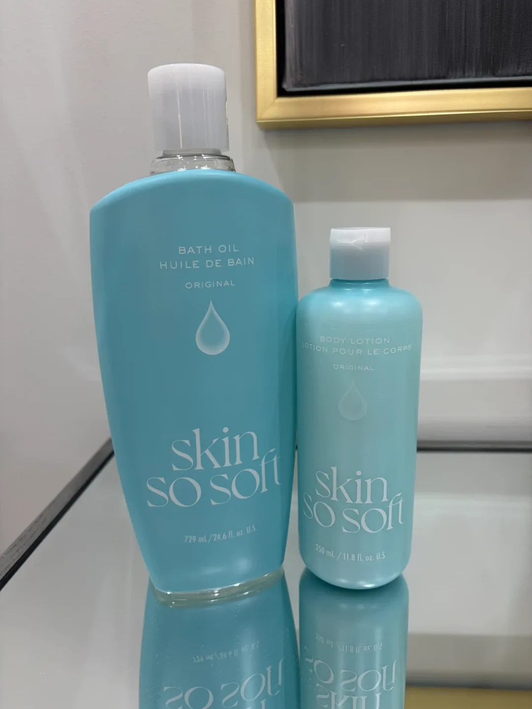 Avon Skin So Soft Original Bath oil and Lotion set