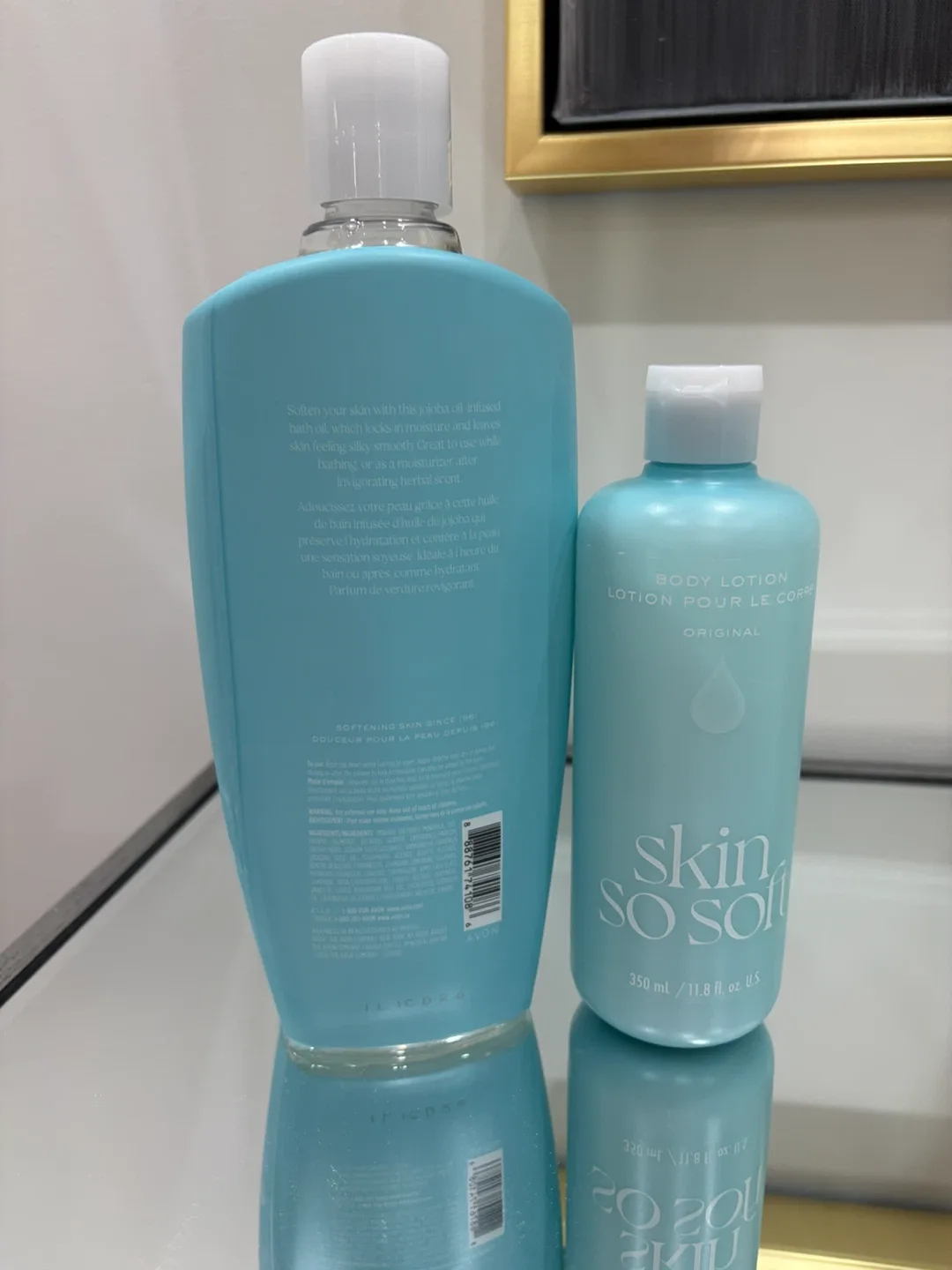 Avon Skin So Soft Original Bath oil and Lotion set - photo 2