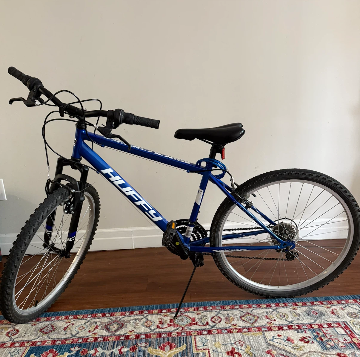 Blue Huffy Mountain Bike - photo 2