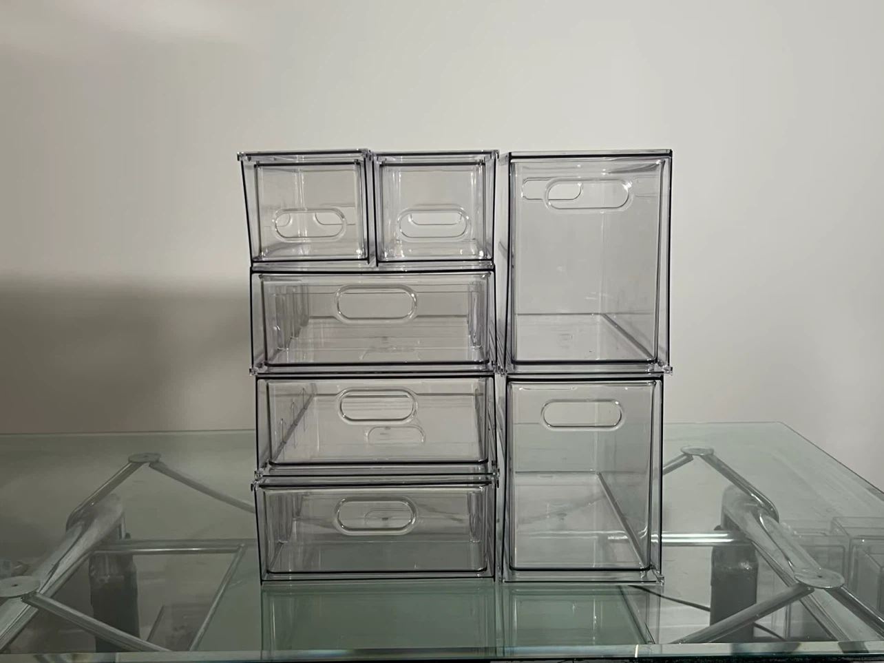 Clear Storage Bin Set