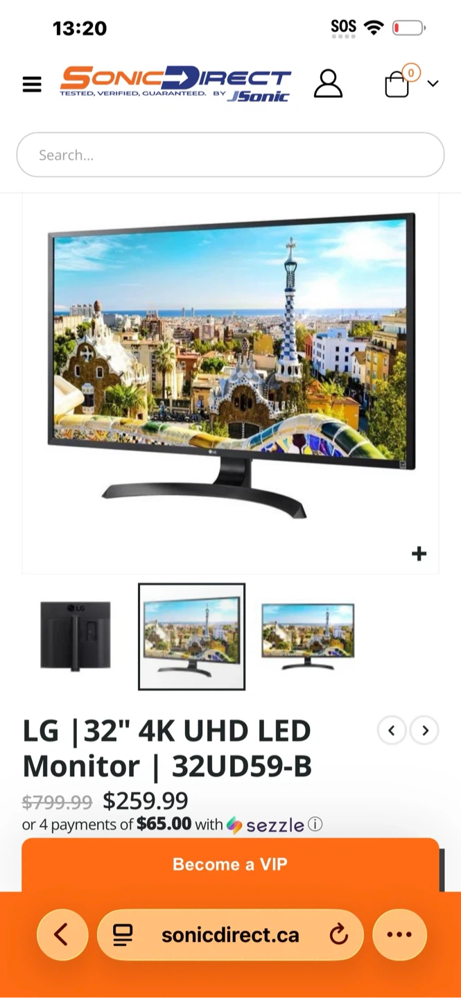 LG 32" 4K UHD LED Monitor - photo 2