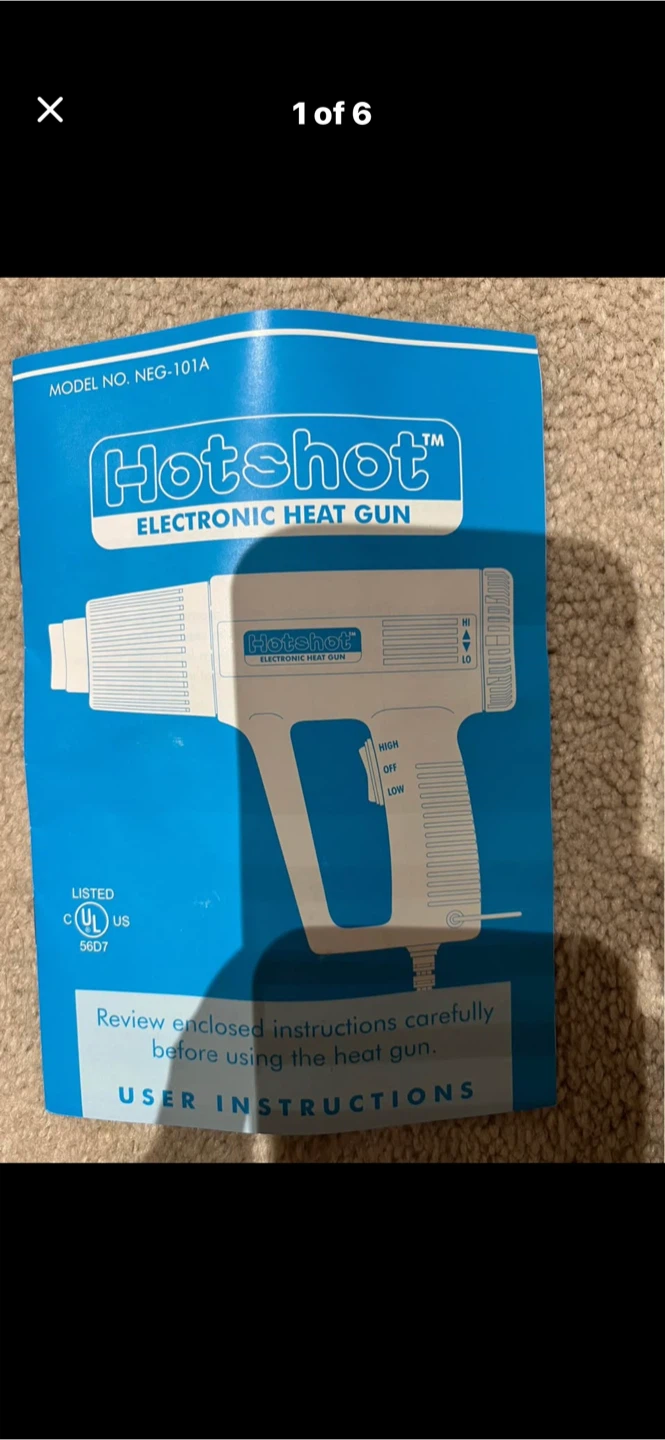 Hotshot Electronic Heat Gun NEG-101A