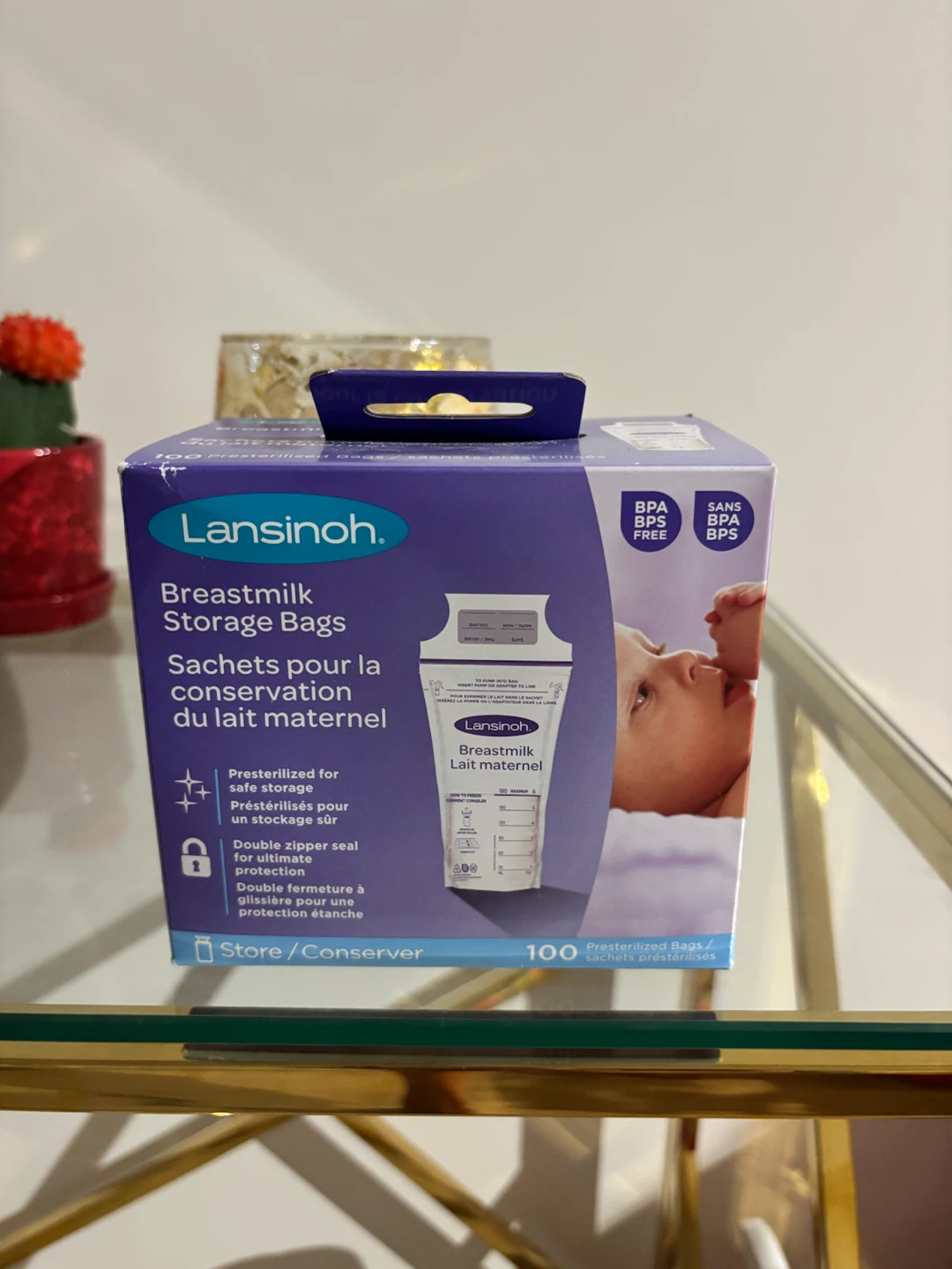 Lansinoh Breastmilk Storage Bags - 100 Count