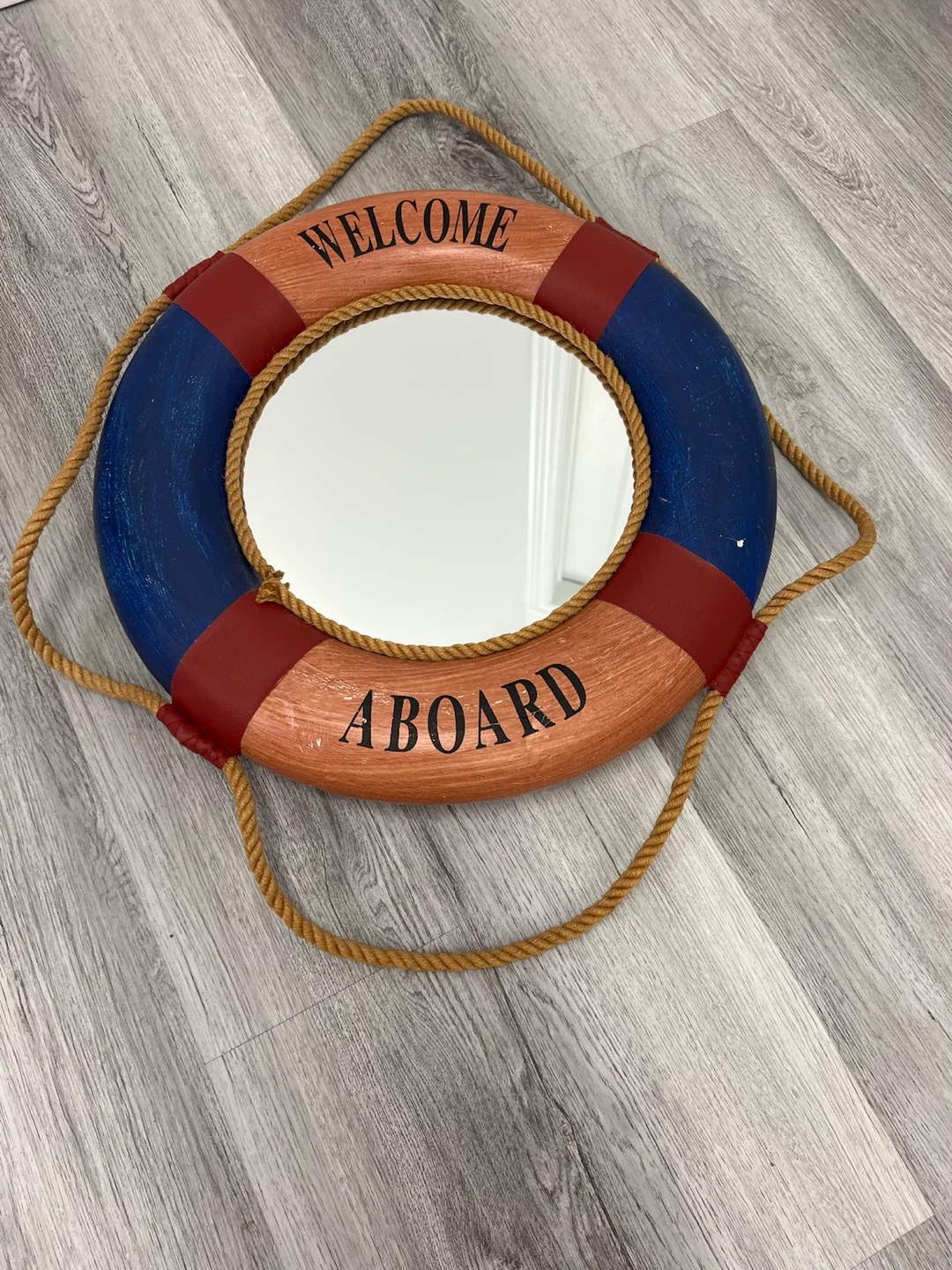Nautical Life Ring Mirror
