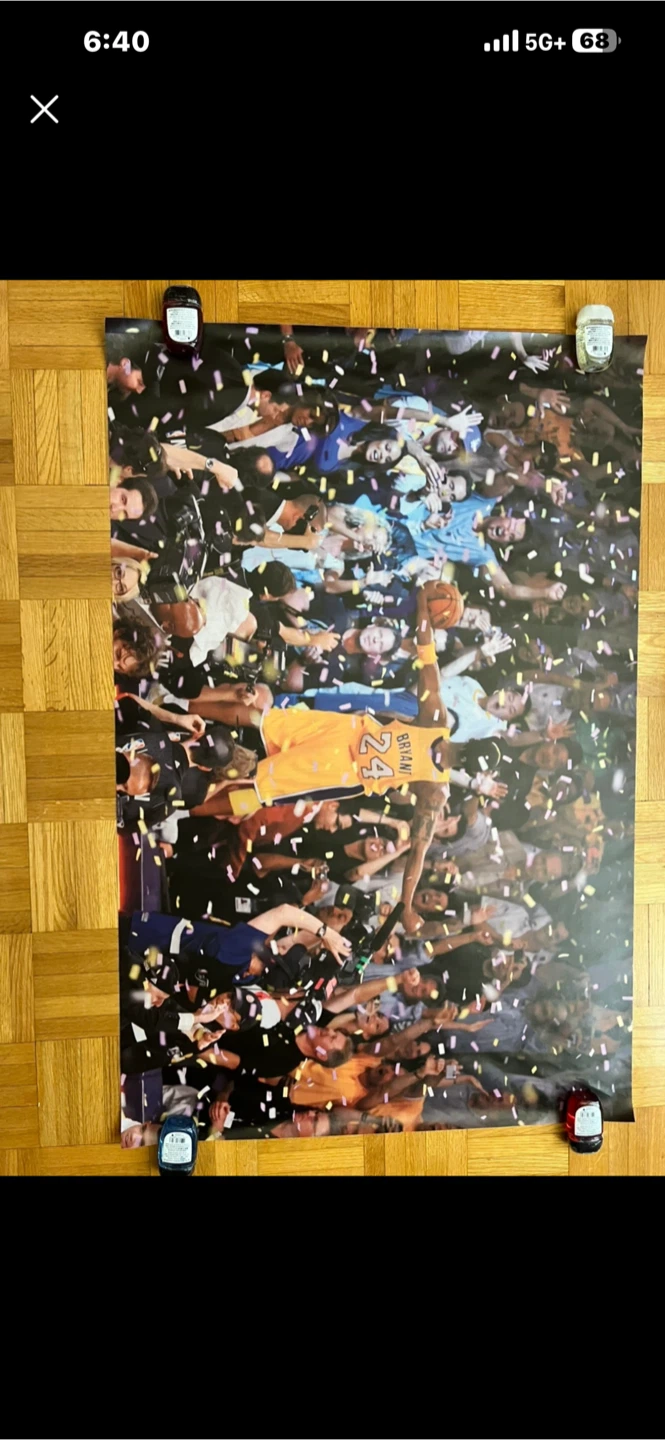 Kobe Bryant #24 Lakers Poster