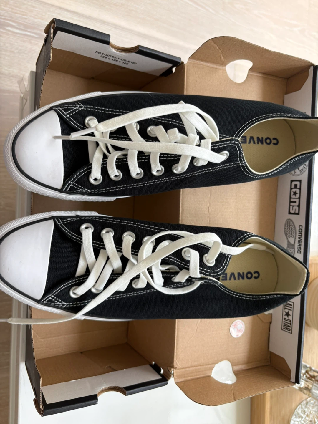 Converse All Star Ox Black Sneakers