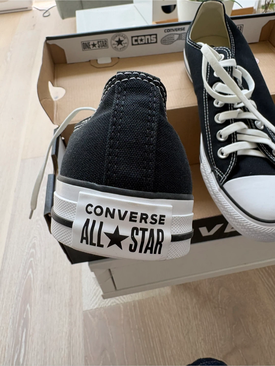 Converse All Star Ox Black Sneakers - photo 3