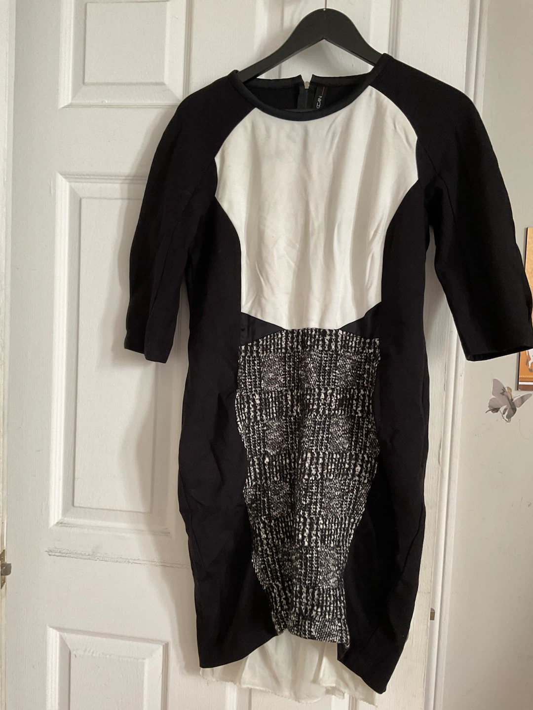 MARCCAIN Black & White Dress