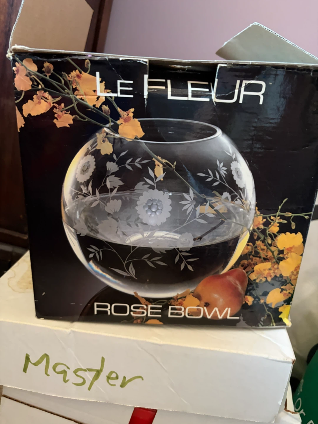 Javit Crystal Rose Bowl - photo 3