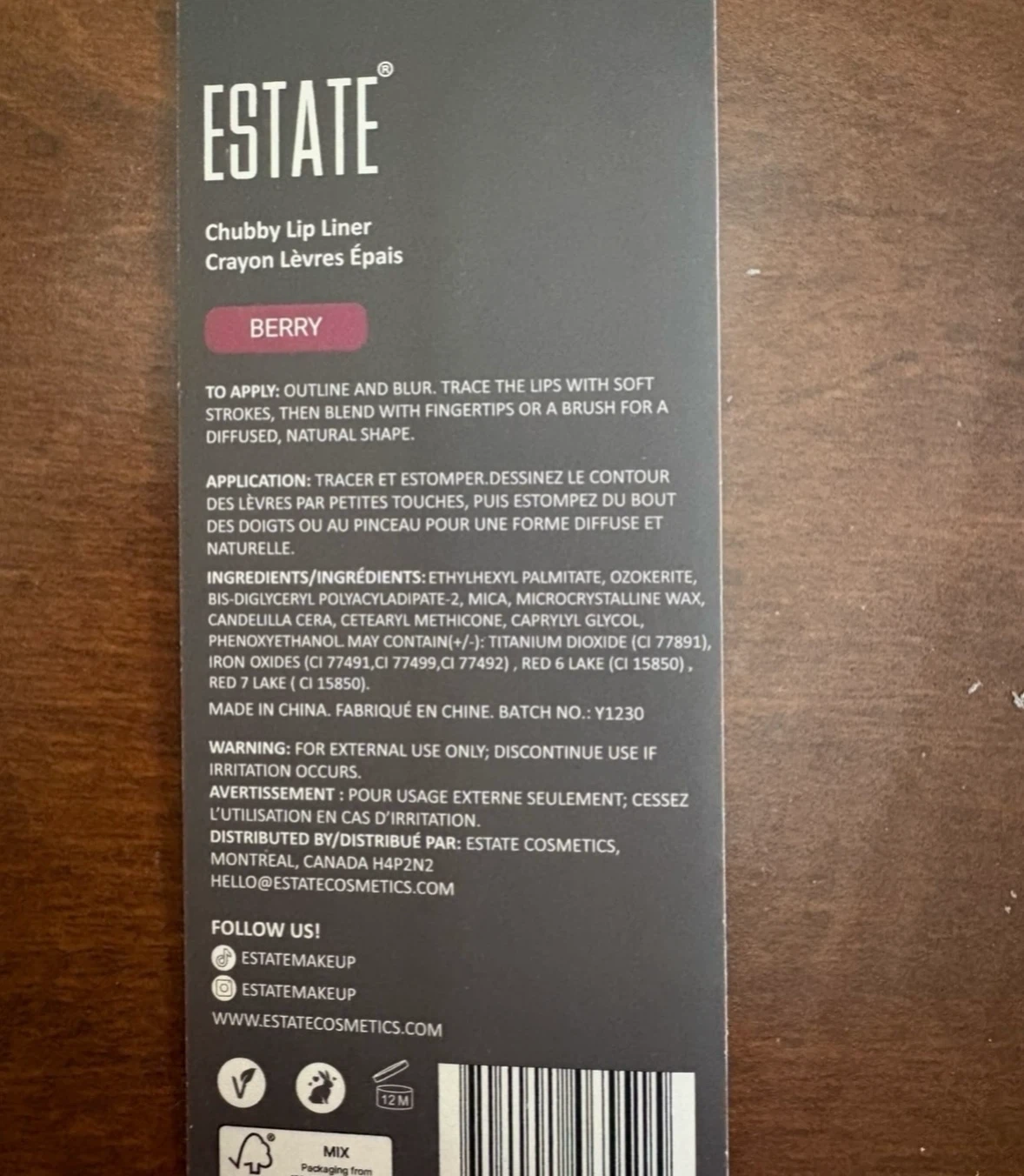 Estate chubby lip liner (New) (Free) - photo 3