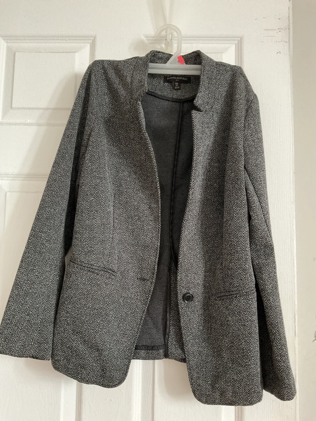 Banana Republic Herringbone Blazer - XS