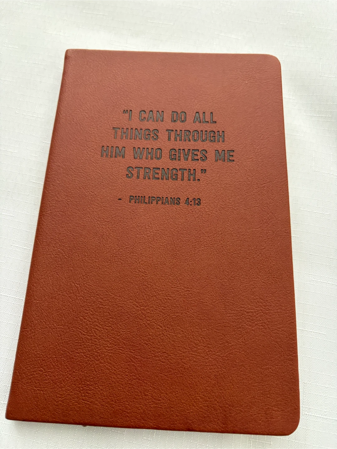 Inspirational Journal - "I Can Do All Things"