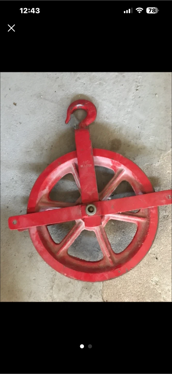 Heavy-Duty Pulley Wheel